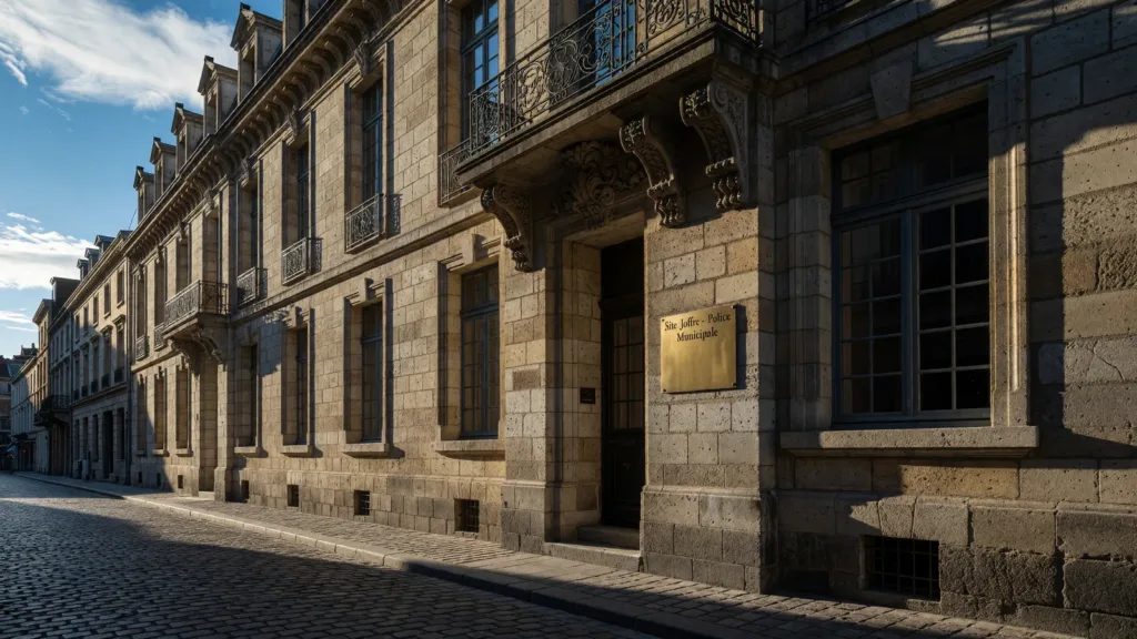 Angers : police municipale et services municipaux investissent l'ancienne Banque de France