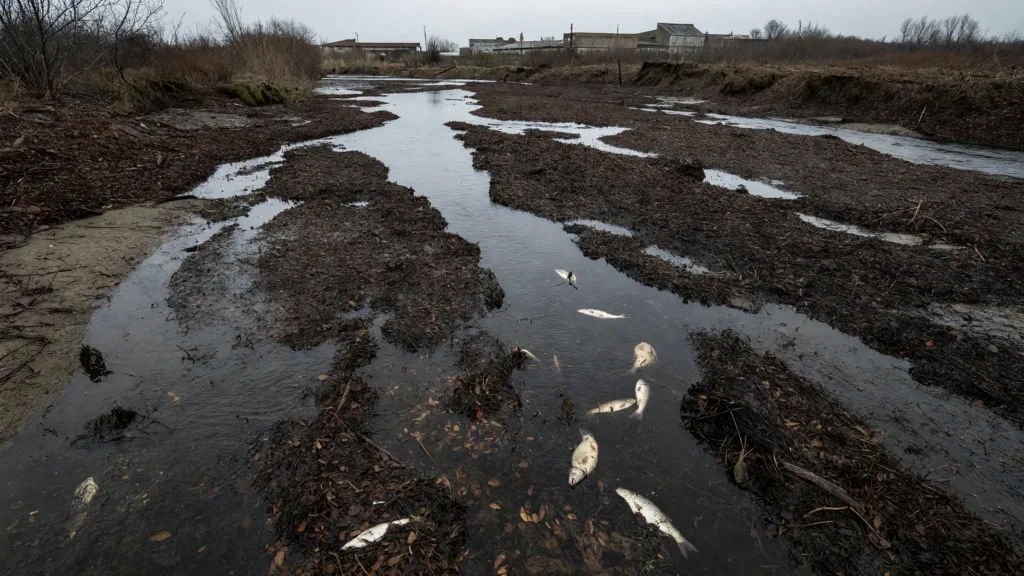 Angoulême : une fuite industrielle détruit la faune du ruisseau des Eaux-Claires