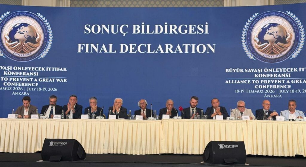 Alliance Conference to Prevent a Major War à Ankara