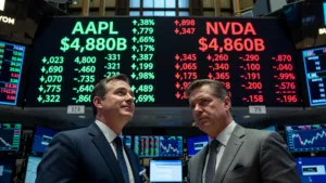 Apple détrône Nvidia et redevient la première capitalisation mondiale