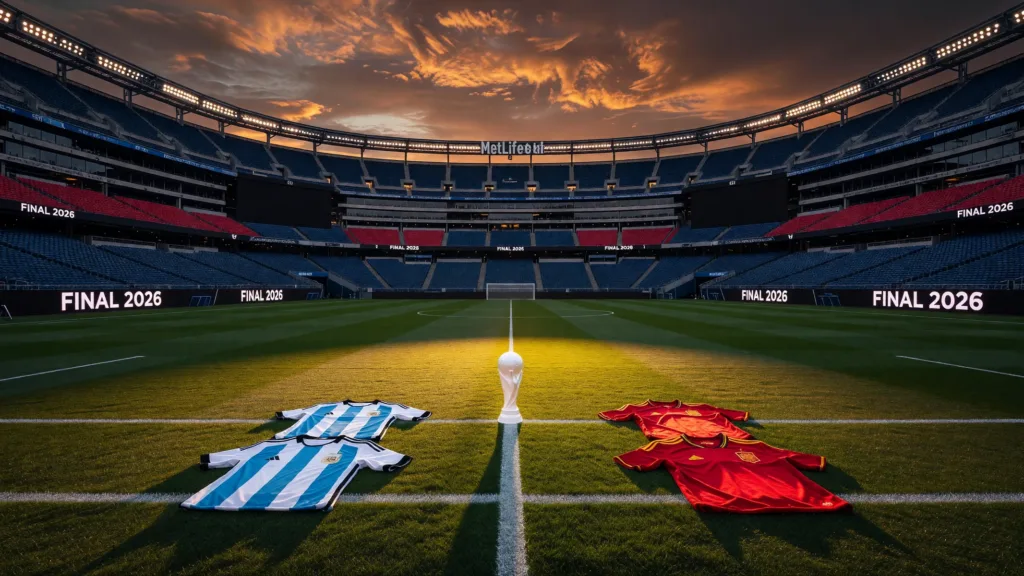 Argentine-Espagne : finale de Coupe du Monde au MetLife Stadium
