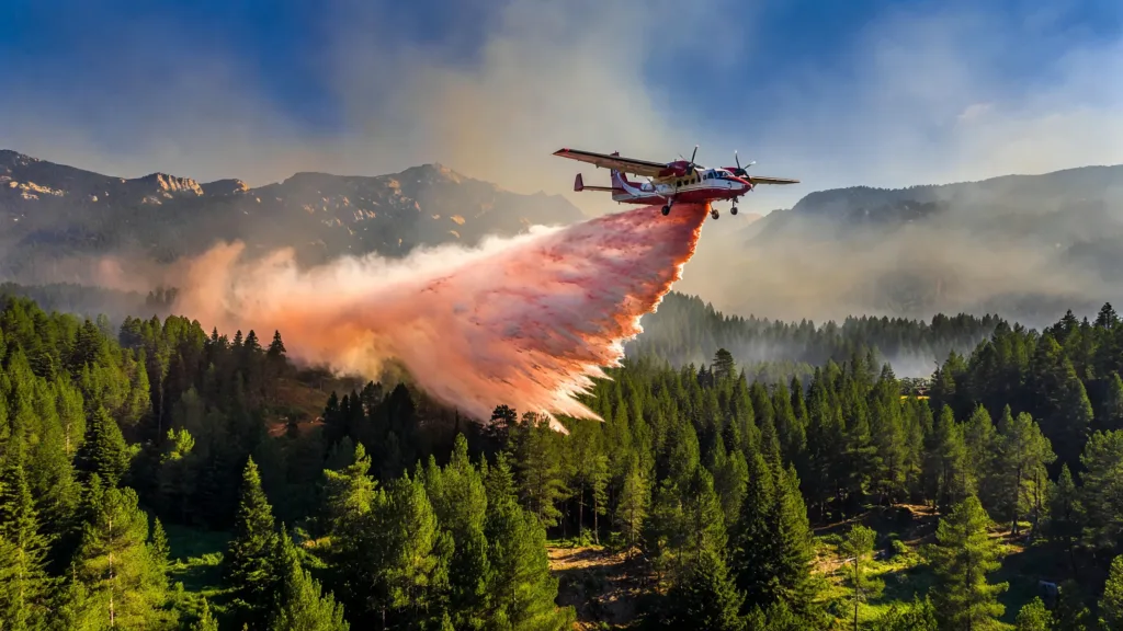 Ariège : journée intense pour les pompiers, avion bombardier mobilisé