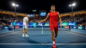 Atmane bat Tiafoe à Washington et efface trois défaites