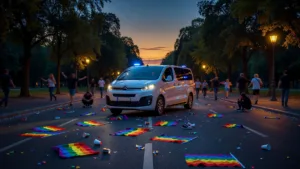 Attaque au van a la Pride de Berlin : une femme tuee, 29 blesses, le suspect abattu
