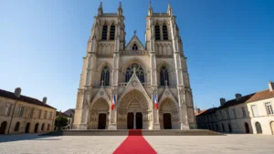 Auch : cérémonie du 14-Juillet déplacée à la cathédrale malgré 37°C
