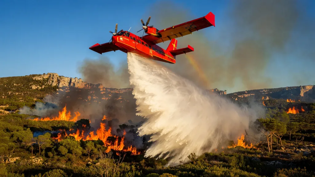 Aude : l'incendie à Castans désormais fixé après avoir parcouru 10 hectares