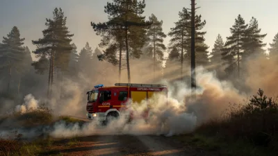 Aude : « On conduisait au milieu des flammes », six pompiers racontent Saumos