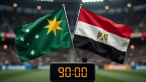 Australie-Égypte : un scénario fou en 16es de finale, place aux prolongations