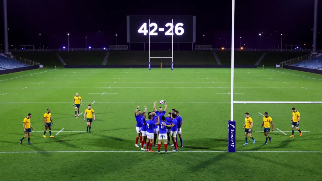 Australie-France : 30 points d'affilée et la rédemption