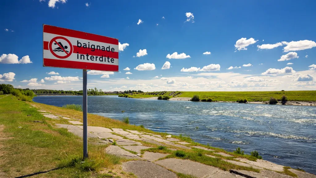 Baignade sauvage dans le Rhône : contrôles renforcés et campagne de sensibilisation