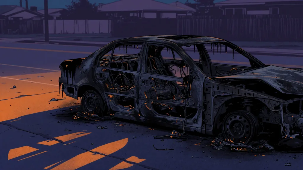Ban-Saint-Martin : une voiture en feu embrase une maison