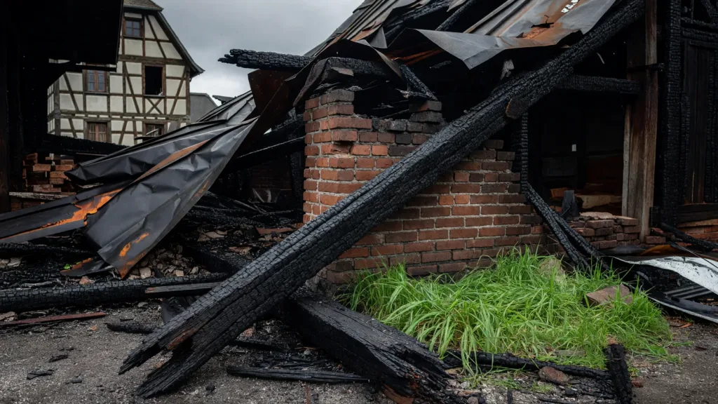 Bas-Rhin : un homme entre la vie et la mort après un incendie à Niederlauterbach