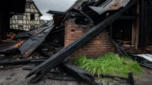 Bas-Rhin : un homme entre la vie et la mort après un incendie à Niederlauterbach