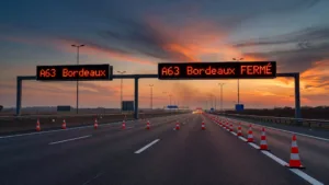 Bayonne : A63 et trains vers Bordeaux coupés en raison des incendies en Gironde