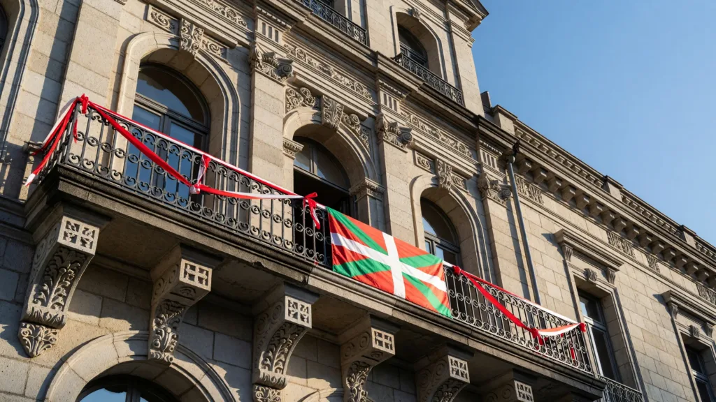 Bayonne : la première adjointe de Pampelune acclamée au balcon des Fêtes