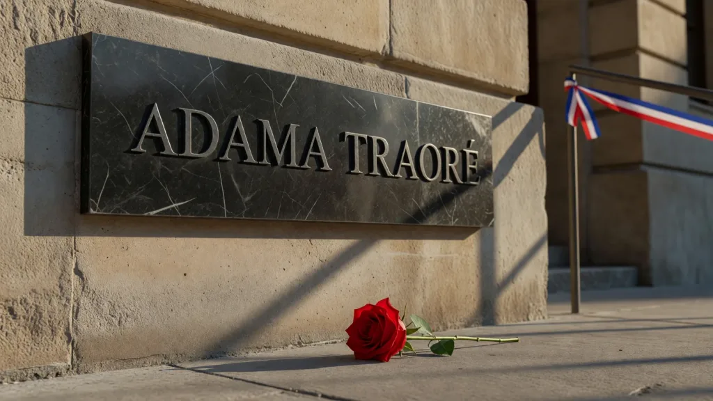 Beaumont-sur-Oise : des centaines de personnes marchent pour les 10 ans de la mort d'Adama Traoré