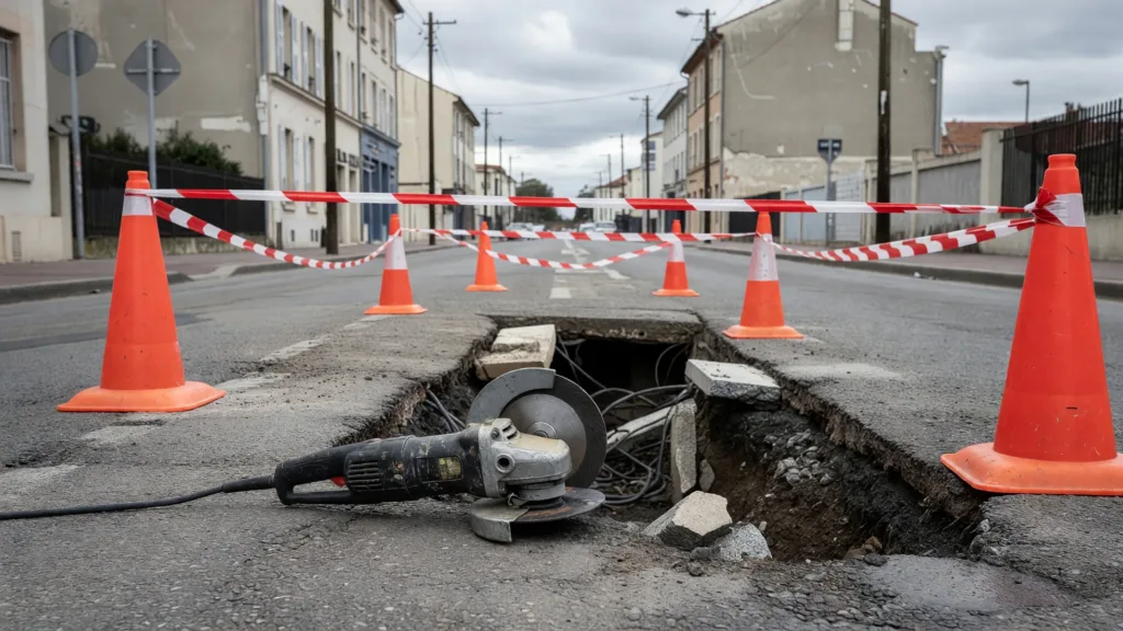 Belfort : un employé blessé à la jugulaire par une disqueuse