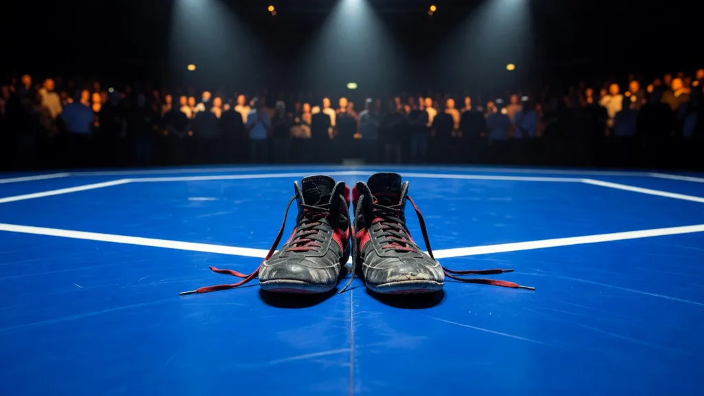 Ben Askren : les chaussures sur le tapis