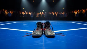 Ben Askren : les chaussures sur le tapis