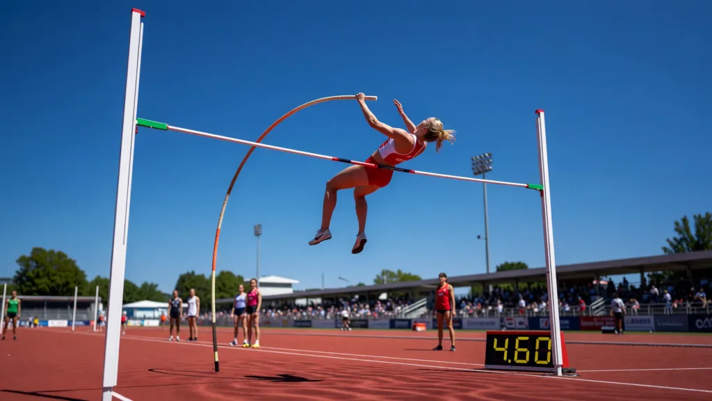 Bérénice Petit franchit 4,60 m et consolide sa 6e place nationale