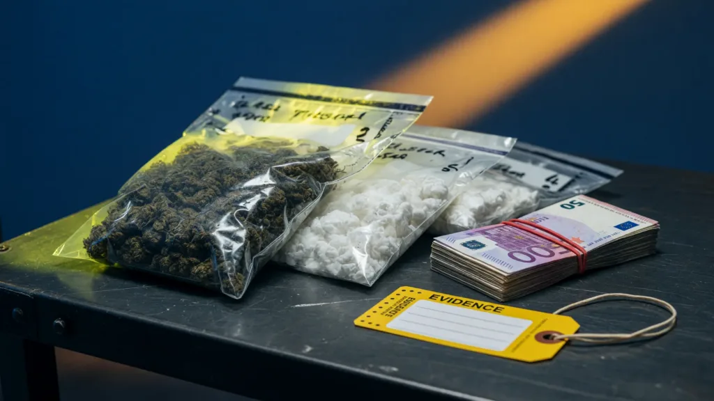 Besançon : 3,7 kg de cannabis et de la cocaïne saisis par la BAC