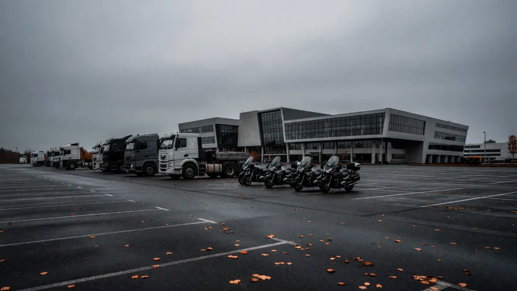Besançon : 7 infractions relevées lors d'un contrôle de poids lourds à Micropolis