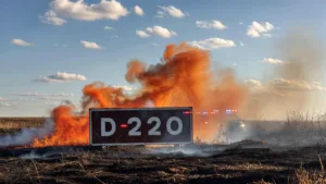 Bessines-sur-Gartempe : deux hectares détruits, crèche évacuée