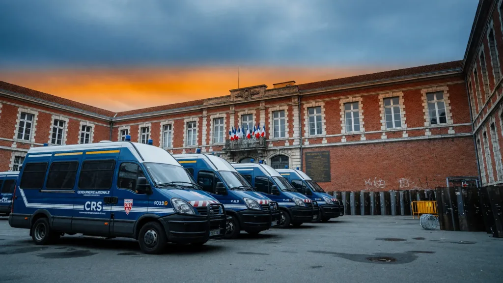 Béthune : le préfet du Pas-de-Calais en visite à la CRS 15