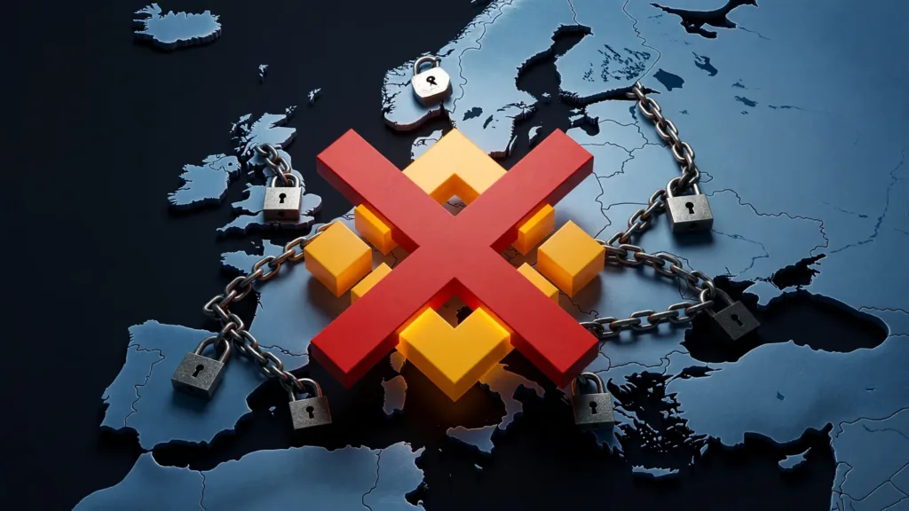 Binance contraint de restreindre ses services en Europe face à MiCA