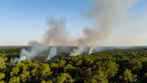 Biscarrosse : un incendie en cours mobilise les pompiers des Landes