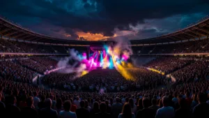 Black Eyed Peas à Clermont-Ferrand : 25 000 fans au stade Marcel-Michelin pour les 20 ans d&rsquo;Europavox