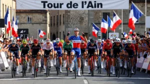 Bohémond Barrillot termine 3e de la première étape du Tour de l'Ain 2026