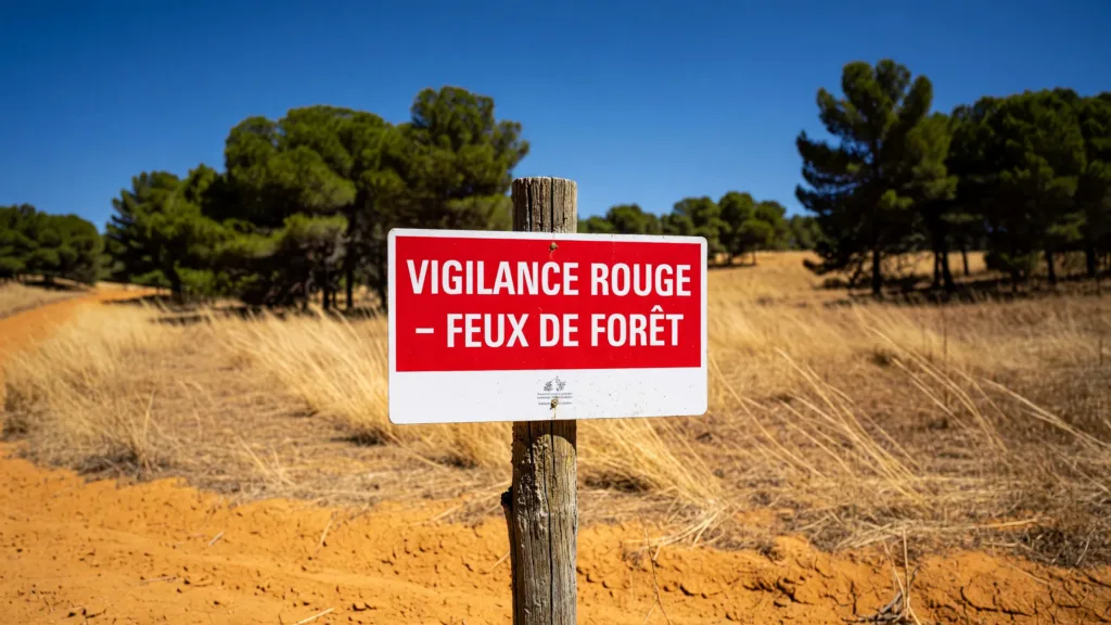 Bouches-du-Rhône en alerte rouge : 5 départements du Sud-Est face au risque incendie