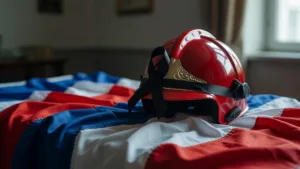 Bourges : la préfecture rend hommage au sergent Baptiste Gerfaud-Valentin
