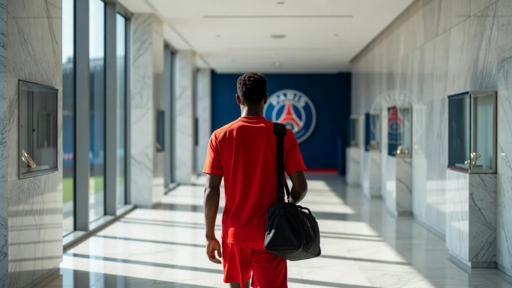 Bradley Barcola refuse de prolonger au PSG, le club fixe son prix à 170 M€