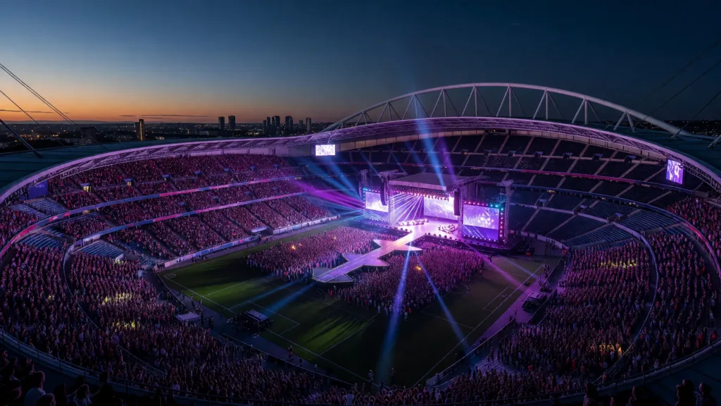 BTS au Stade de France : 88 000 fans et le couple Macron en tribunes