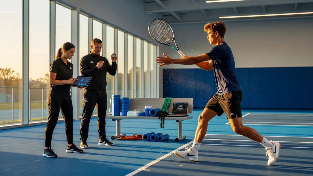 Bublik cite Monfils : « Les changements physiques valent le passage aux raquettes en bois »