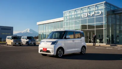 BYD lance sa Kei électrique au Japon : offensive sur le cœur du marché automobile
