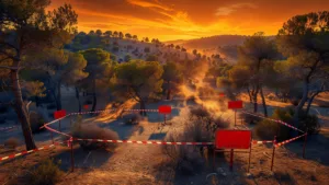 Canicule et feux de forêt dans la Drôme : interdictions de circulation et travaux limités ce week-end