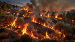 Canicule extrême et 115 feux de forêt : l'Algérie en état d'urgence