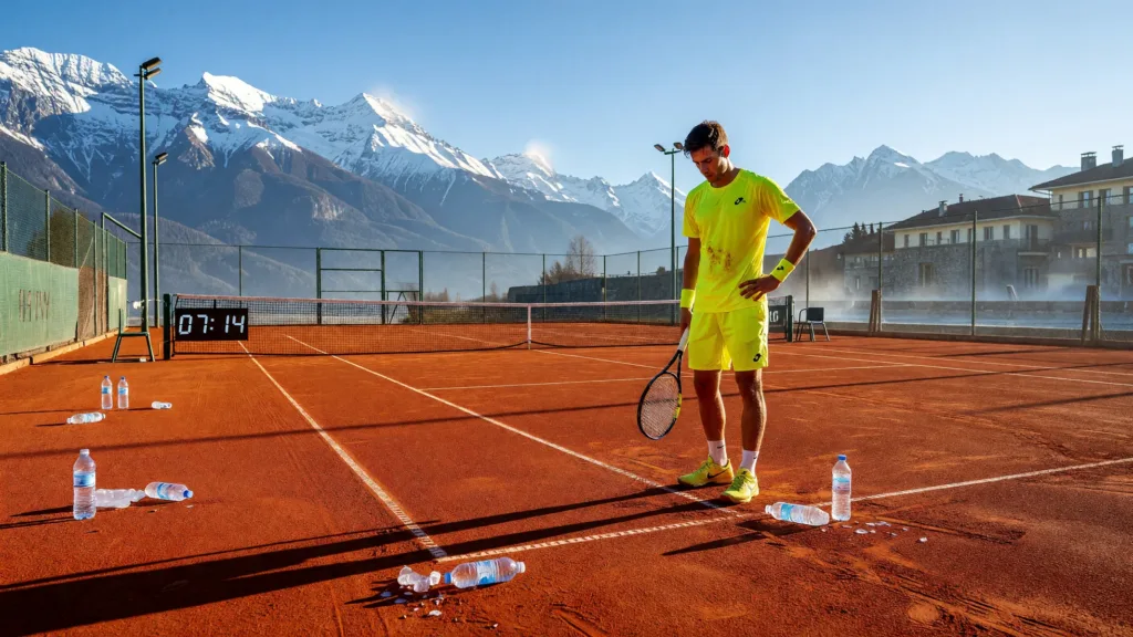 Canicule : le tournoi d'Uriage joue à 7h du matin pour survivre