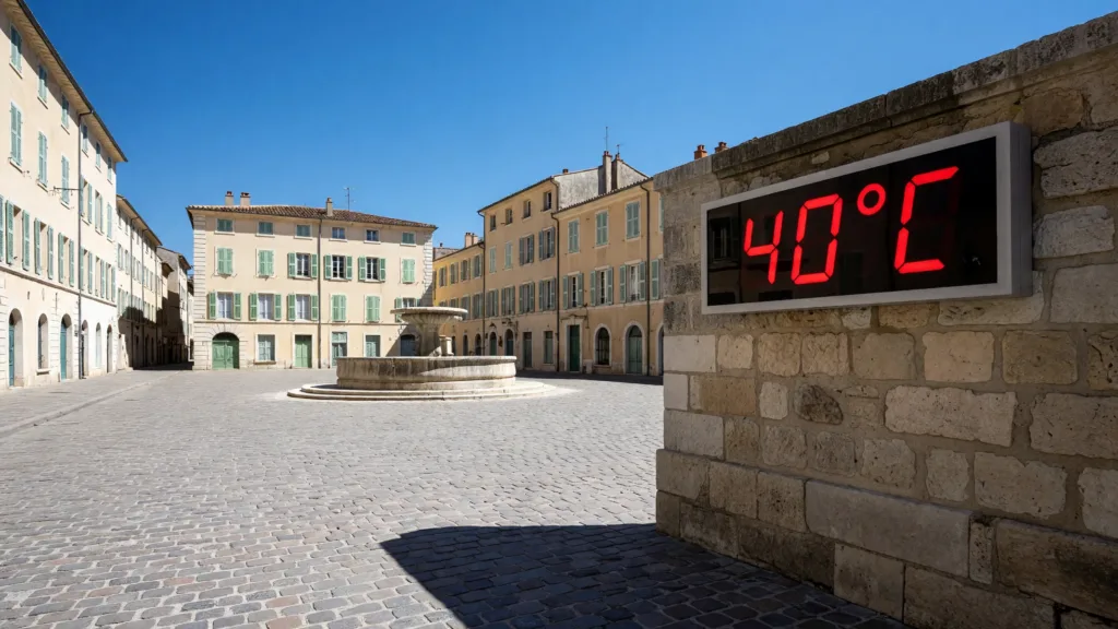 Canicule : six départements du Sud dont le Gard en vigilance orange