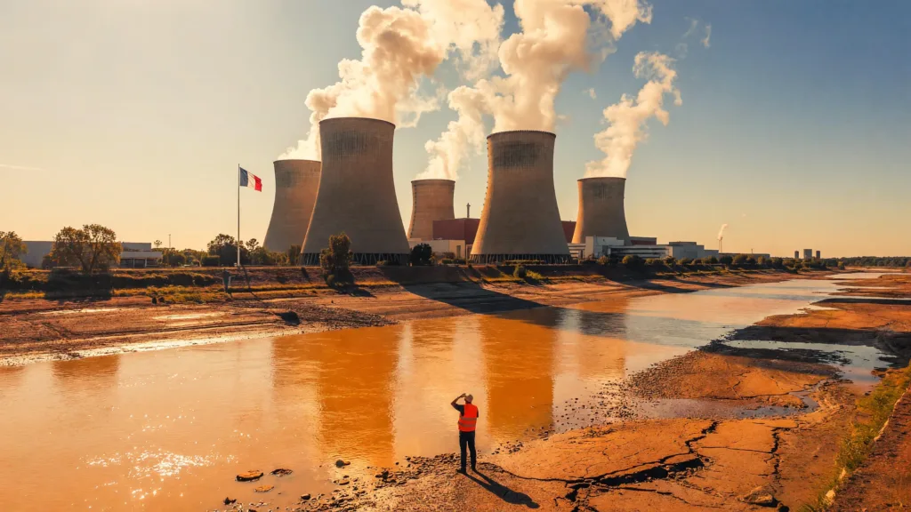 Canicule : trois réacteurs nucléaires français à l'arrêt