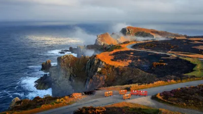 Cap Fréhel : routes D34, D117 et GR34 fermés après deux incendies