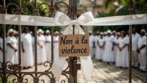 Capesterre-Belle-Eau : marche blanche en hommage aux victimes de la fusillade du 30 juin
