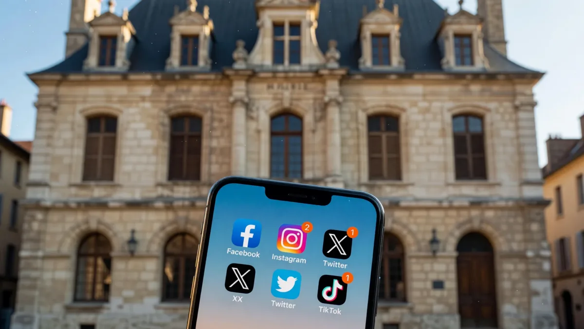 Carcassonne : la Ville invite les habitants à suivre ses réseaux sociaux