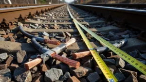 Charente : deux voleurs de câbles SNCF pris en flagrant délit à Nieuil