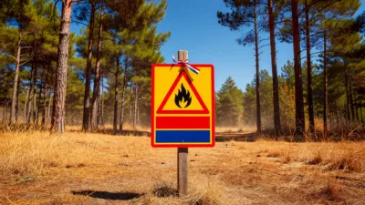 Charente-Maritime : gendarmes de Jonzac mobilisés contre les incendies