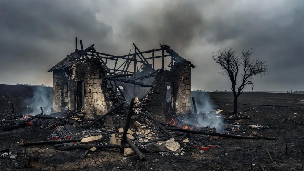 Charente : une maison et 24 hectares ravagés dans un incendie accidentel à Alloue