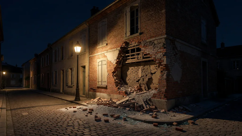 Charleville-Mézières : une voiture s&rsquo;encastre dans une maison, cinq jeunes blessés